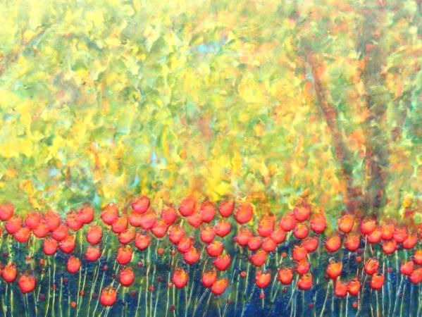 + Tulips 48" x 24" +